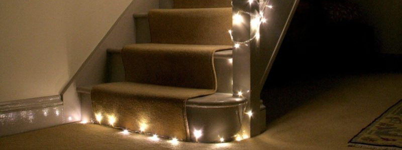 Cómo iluminar unas escaleras?