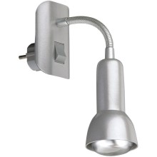 Briloner 2739-014P - Lámpara con enchufe integrado 1xE14/25W/230V