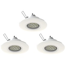 Eglo 78704 - SET 3x Lámpara empotrada LED PENETO 1xGU10/3,3W/230V blanco