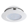 Eglo 78746 - Lámpara LED empotrable regulable PINEDA LED/12W/230V blanco
