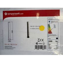 Lampenwelt - Lámpara LED de exterior KEKE LED/19W/230V IP65