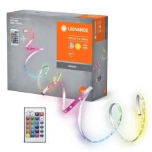 Ledvance - Tira LED RGBW regulable FLEX 5m LED/14W/230V + control remoto