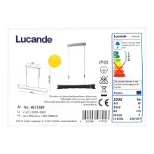 Lucande - Lámpara de araña LED regulable EBBA 5xLED/5W/230V