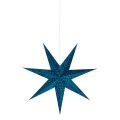 Markslöjd 705487 - Decoración navideña VELOURS 1xE14/6W/230V 75 cm azul