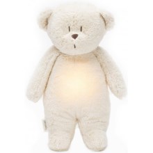 Moonie - Pelele con melodía y luz, pequeño oso de miel orgánica