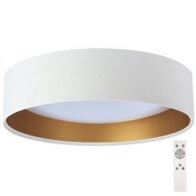 Plafón LED regulable SMART GALAXY LED/24W/230V blanco/dorado 3000-6500K + CR