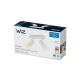 WiZ - Foco LED regulable IMAGEO 2xGU10/4,9W/230V 2700-6500K Wi-Fi CRI 90 blanco