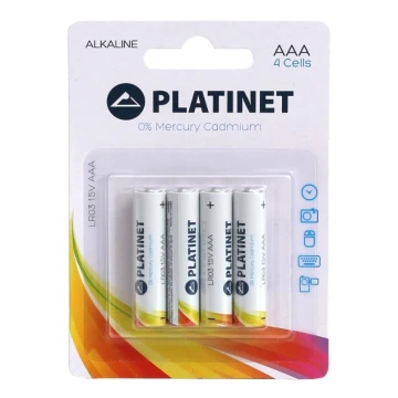 4 pilas alcalinas AAA PRO de 1,5 V