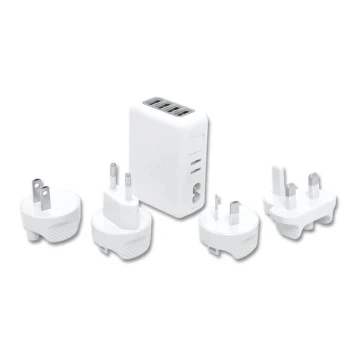 Adaptador de viaje 4xUSB