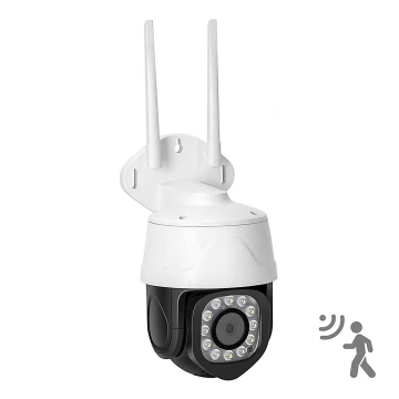 Aigostar - Cámara inteligente para exteriores 1080p 230V Wi-Fi IP66