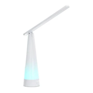 Aigostar - Lámpara de mesa LED recargable y regulable LED/7W/5V 4000K 4400 mAh blanco