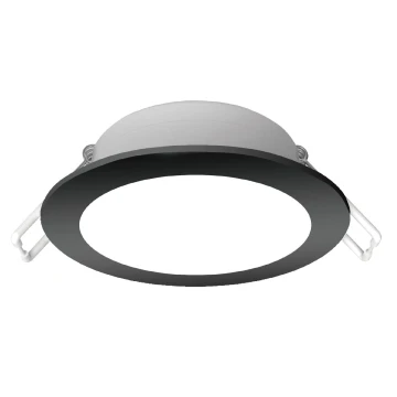 Aigostar - Lámpara empotrable de baño LED LED/4,8W/230V 6500K negro IP65