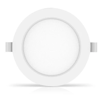 Aigostar - Lámpara empotrable LED LED/9W/230V 3000K diá. 11,8 cm blanco