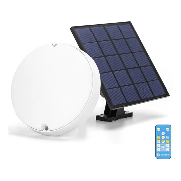 Aigostar - Plafón solar LED regulable LED/3,2V 3000K/4000K/6500K IP65 + mando a distancia