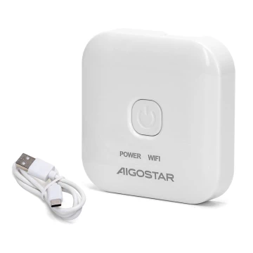 Aigostar - Puerta de enlace inteligente 5V Wi-Fi