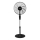 Aigostar - Ventilador de pie 60W/230V negro