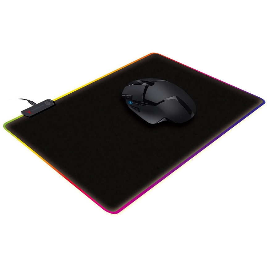 Alfombrilla de ratón LED RGB Gaming VARR