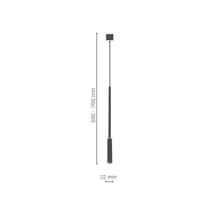 Amplex - Lámpara colgante 1xG9/10W/230V