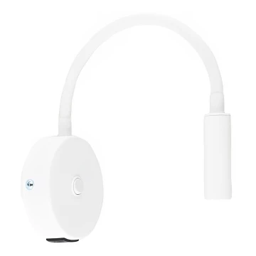 Aplique con puerto USB LAGOS 1xG9/6W/5V blanco