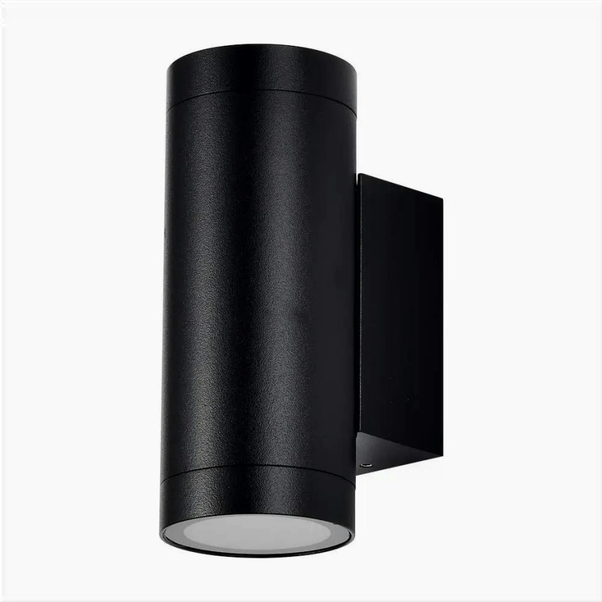 Aplique de exterior 2xGU10/40W/230V IP54 negro