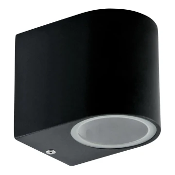 Aplique de exterior BOSTON 1xGU10/10W/230V IP44 negro