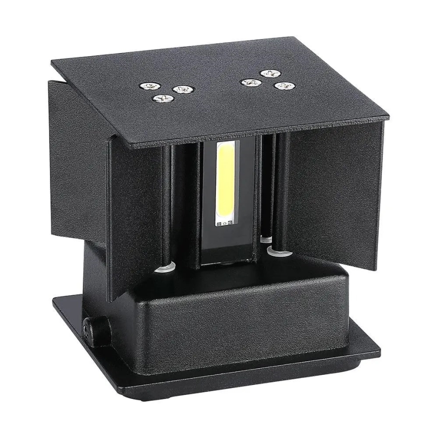 Aplique LED de exterior LED/11W/230V 4000K IP65 negro