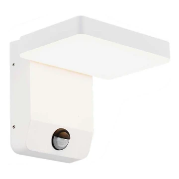 Aplique LED flexible de exterior con sensor LED/17W/230V IP65 4000K blanco