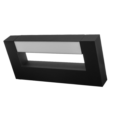 Aplique LED flexible para exterior 2xLED/4W/230V IP54 30 cm negro