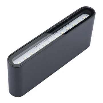 Aplique LED para exterior FLOW LED/6W/230V IP54 negro