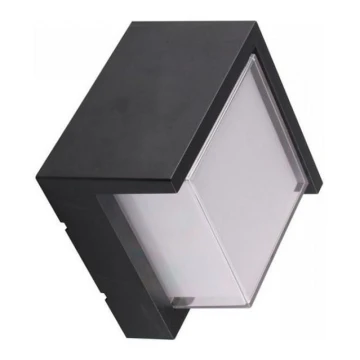 Aplique LED para exterior LED/12W/230V 3000K IP65 negro