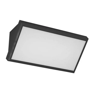 Aplique LED para exterior LED/12W/230V 3000K IP65 negro