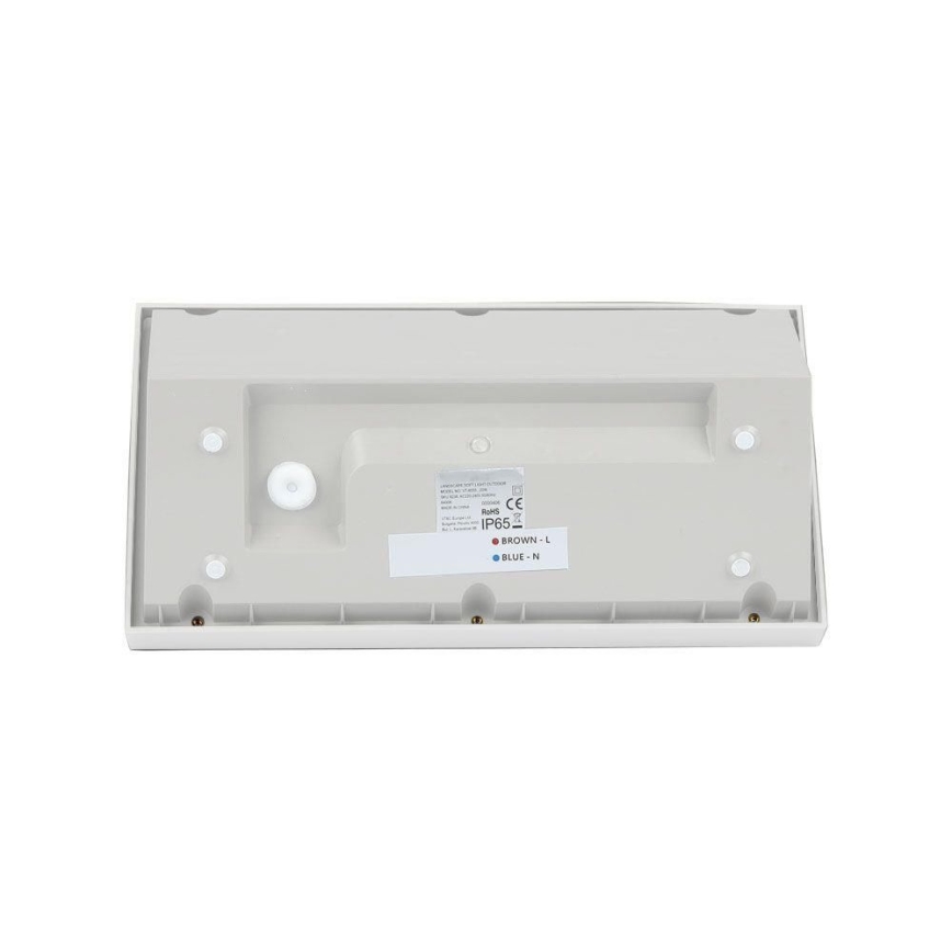 Aplique LED para exterior LED/12W/230V 4000K IP65 blanco