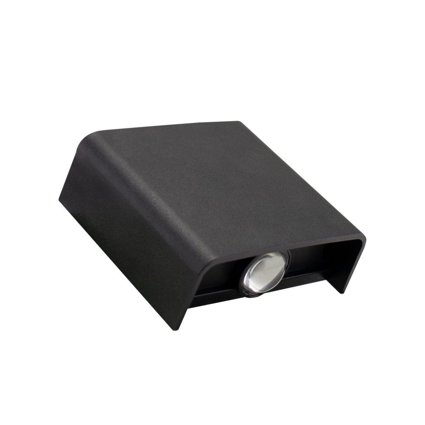 Aplique LED para exterior LUNARIX LED/2W/230V 3000-6000K CRI 90 IP54 negro