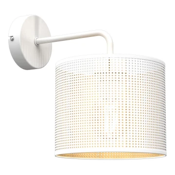 Aplique LOFT SHADE 1xE27/60W/230V blanco/dorado