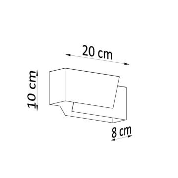 Aplique PIEGARE 1xG9/40W/230V