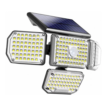 Aplique Solar LED con sensor LED/5W/5,5V IP65