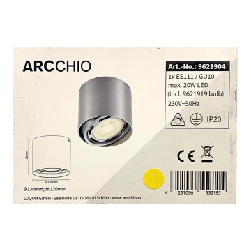 Arcchio - Foco LED ROSALIE 1xGU10/ES111/11,5W/230V