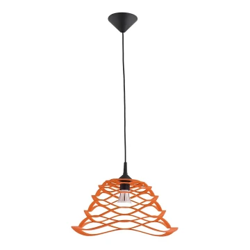 Argon 3306 - Lámpara colgante FRAPPE 1xE27/15W/230V naranja