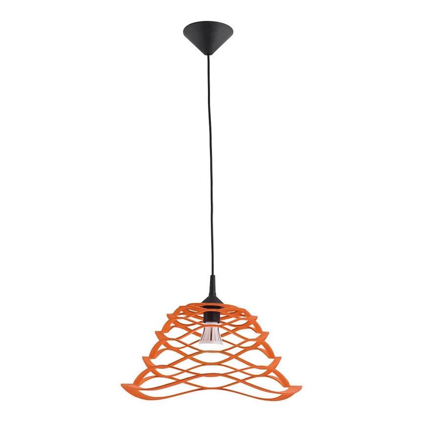 Argon 3306 - Lámpara colgante FRAPPE 1xE27/15W/230V naranja