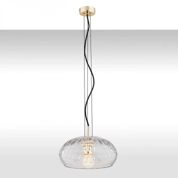 Argón 4206 - Lámpara de araña de cristal ALMERIA 1xE27/15W/230V