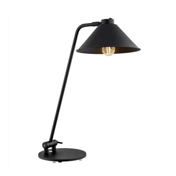 Argon 4998 - Lámpara de mesa GABIAN 1xE27/15W/230V negro