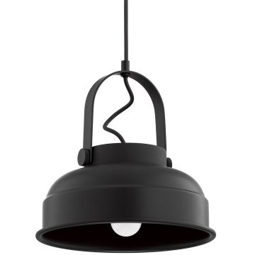 Argon 8285 - Lámpara colgante DAKOTA 1xE27/15W/230V negro
