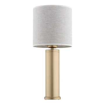 Argon 8315 - Lámpara de mesa RIVA 1xE27/15W/230V 48 cm dorado