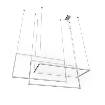 Azzardo AZ2915 - LED Lámpara colgante regulable METRIC 1xLED/135W/230V