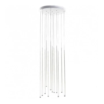 Azzardo AZ3421 - Lámpara LED colgante LOUISE 12xLED/3W/230V blanco