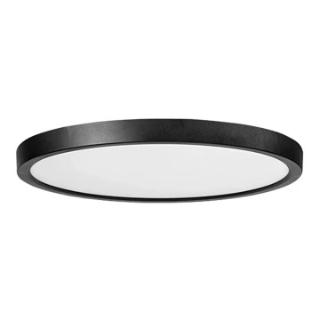 Azzardo AZ5370 - Luz de techo LED regulable para baño PANKA LED/45W/230V IP40 negro