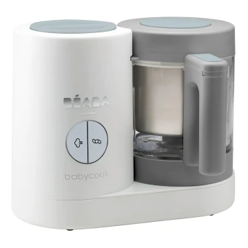 Beaba - Olla a Vapor 2en1 BABYCOOK NEO blanco/gris