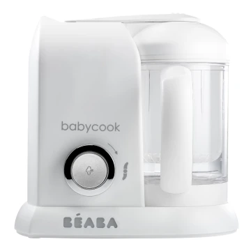 Beaba - Vaporera con batidora BABYCOOK blanco