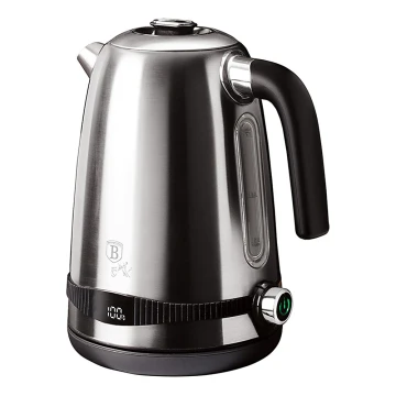 BerlingerHaus - Hervidor termorregulado 1,7 l 2200W/230V acero inoxidable/negro