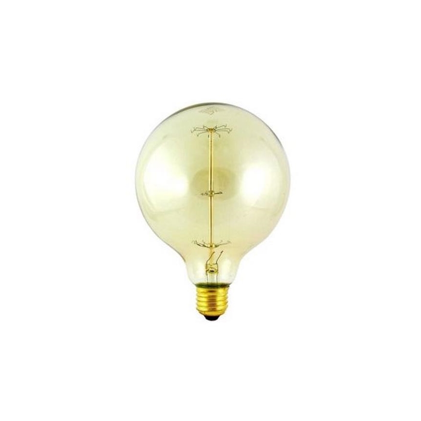 Bombilla decorativa industrial regulable VINTAGE G125 E27/40W/230V 2000K